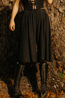 Hemp Cropped Wide Pants