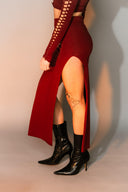 Hemp Split Skirt