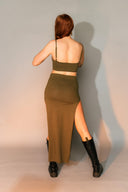 Hemp Split Skirt