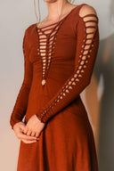 Hemp Winter Weaving Dress
