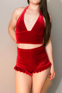 Velvet Booty Shorts